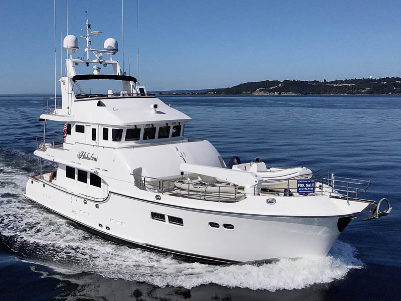 trawler style yacht